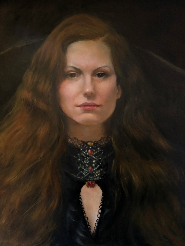 Erin - oil  on panel 20x16”