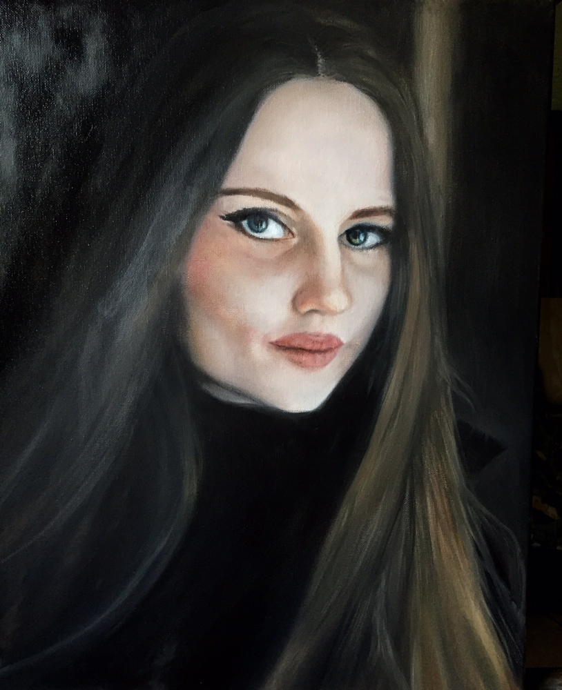 Valentina - oil on canvas