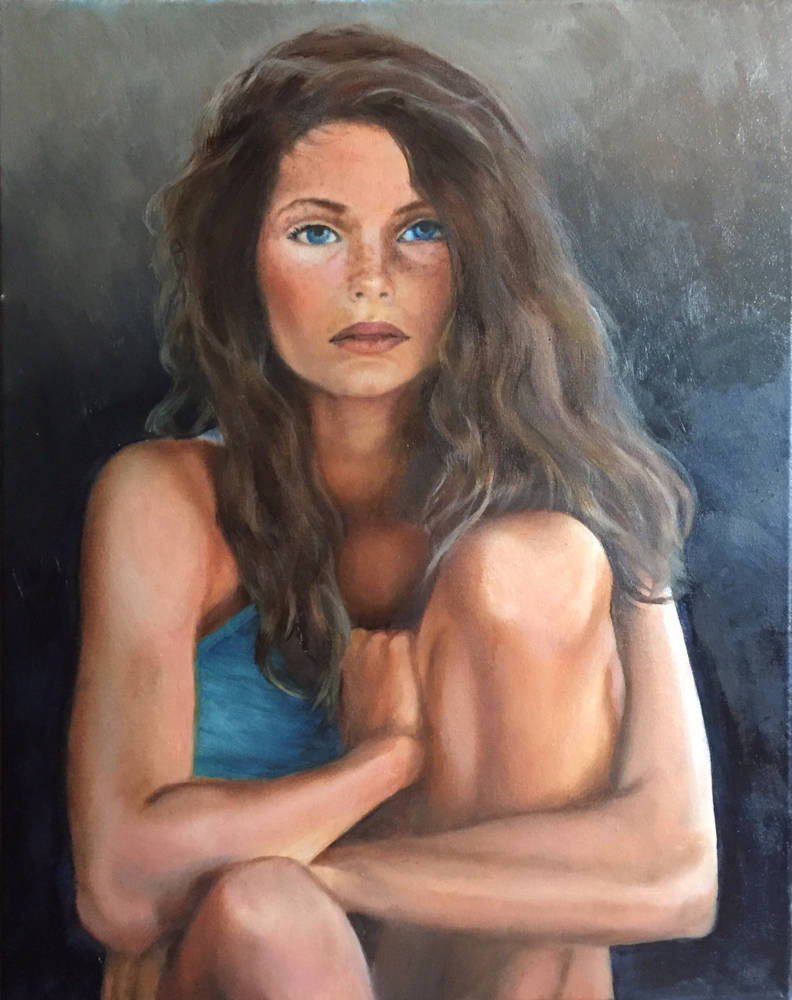 Freckles - oil on canvas