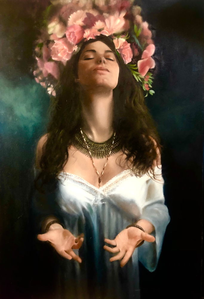 Supplication - oil on canvas 24 x 36”