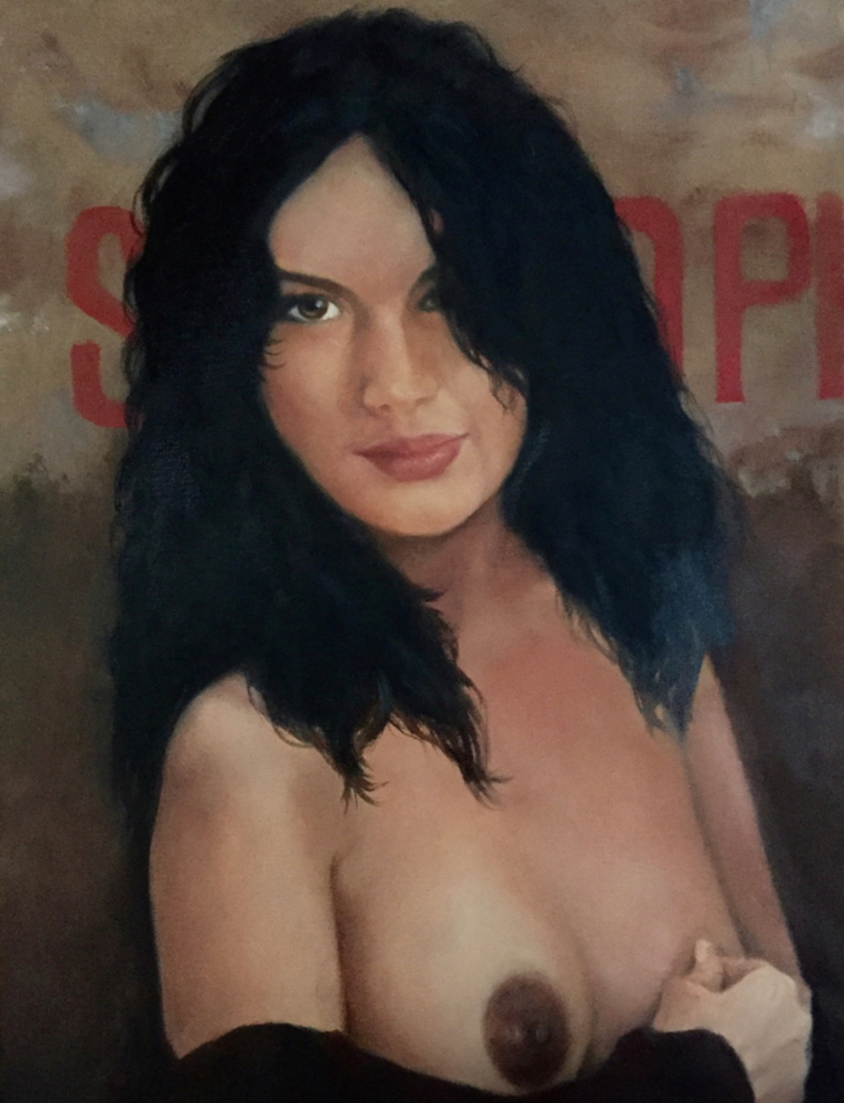 Sophy - oil on canvas