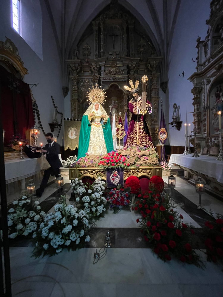 Altar veneración Jueves Santo 