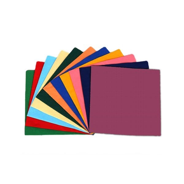 TOVAGLIOLO CARTA COLORATO 25X25 2 VELI