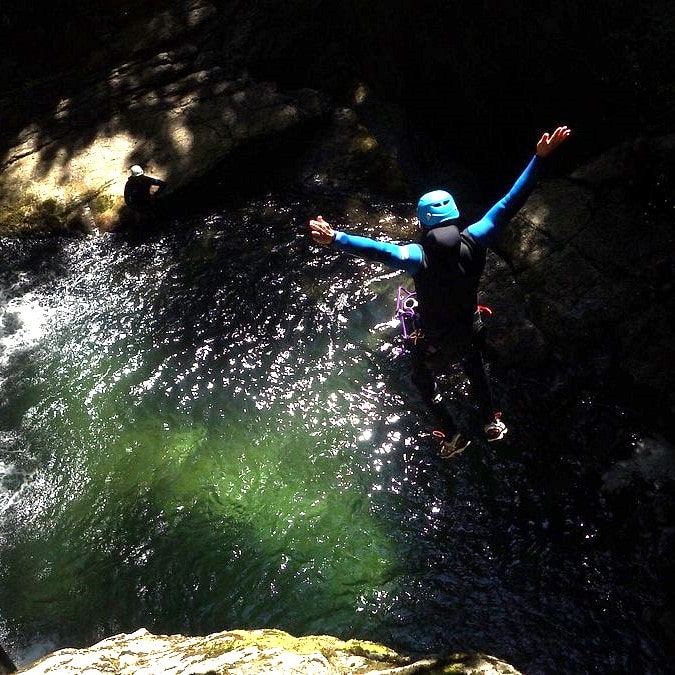 Canyon découverte et gros saut au programme