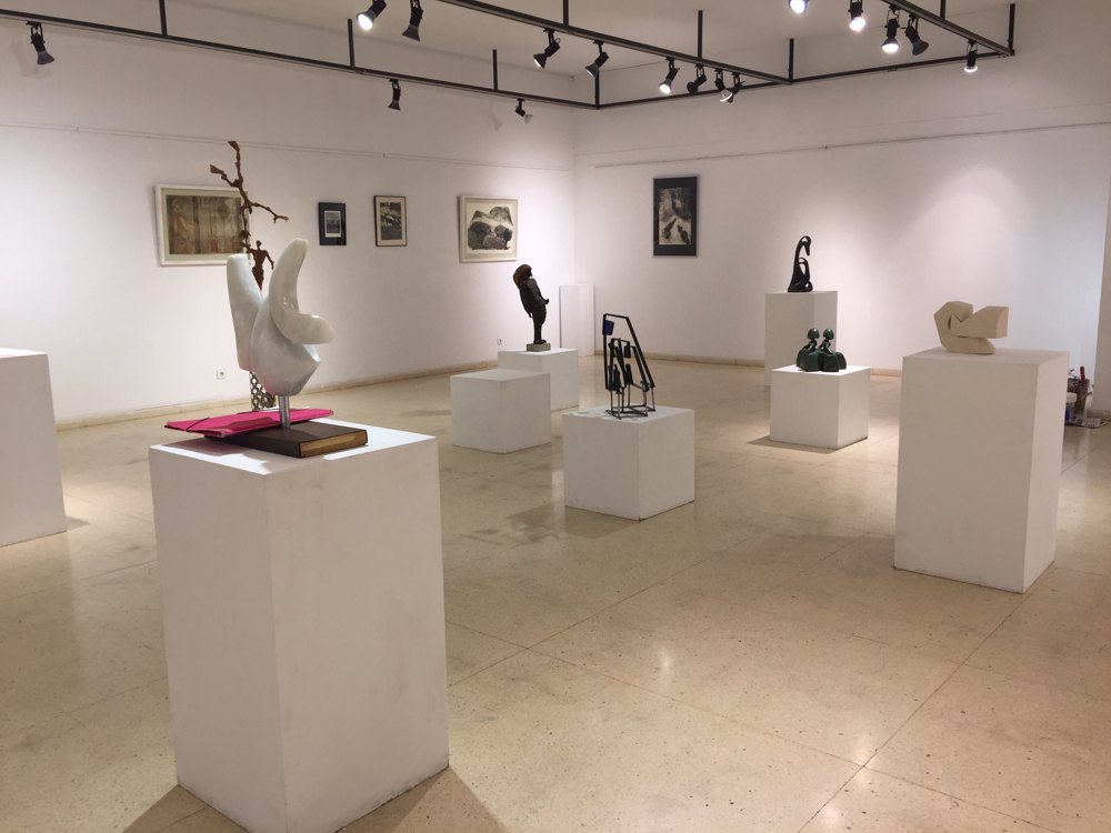Exposición colectiva. Asociación exalumnos de la Escuela de Arte de la Palma en Madrid.  5-2020