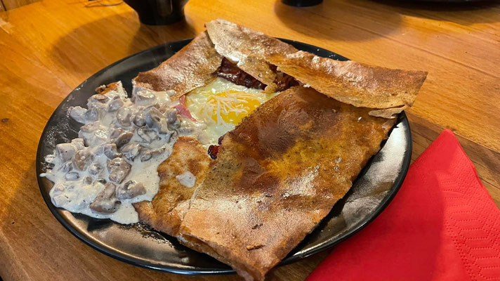 Crêperie l'Époké, Pont-Croix, Cap Sizun, leckere Crêpes