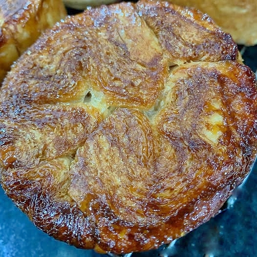 Bretonischer Butter-Zuckerkuchen, Kouign-amann