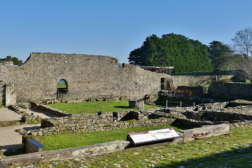 Landévennec, Aulne, Ruinen, alte Abtei, ancienne abbaye, Museum
