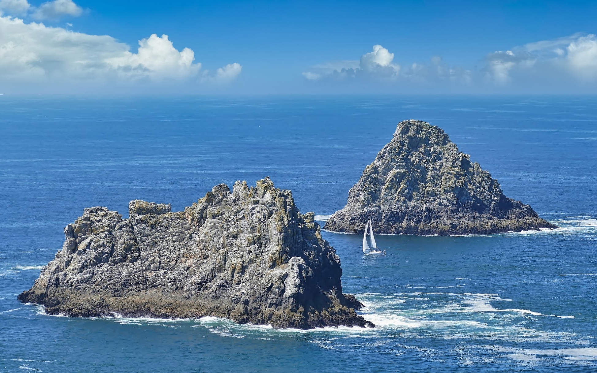 Crozon Halbinsel, Presqu'île de Crozon, Pointe de Pen-Hir, Tas de Pois