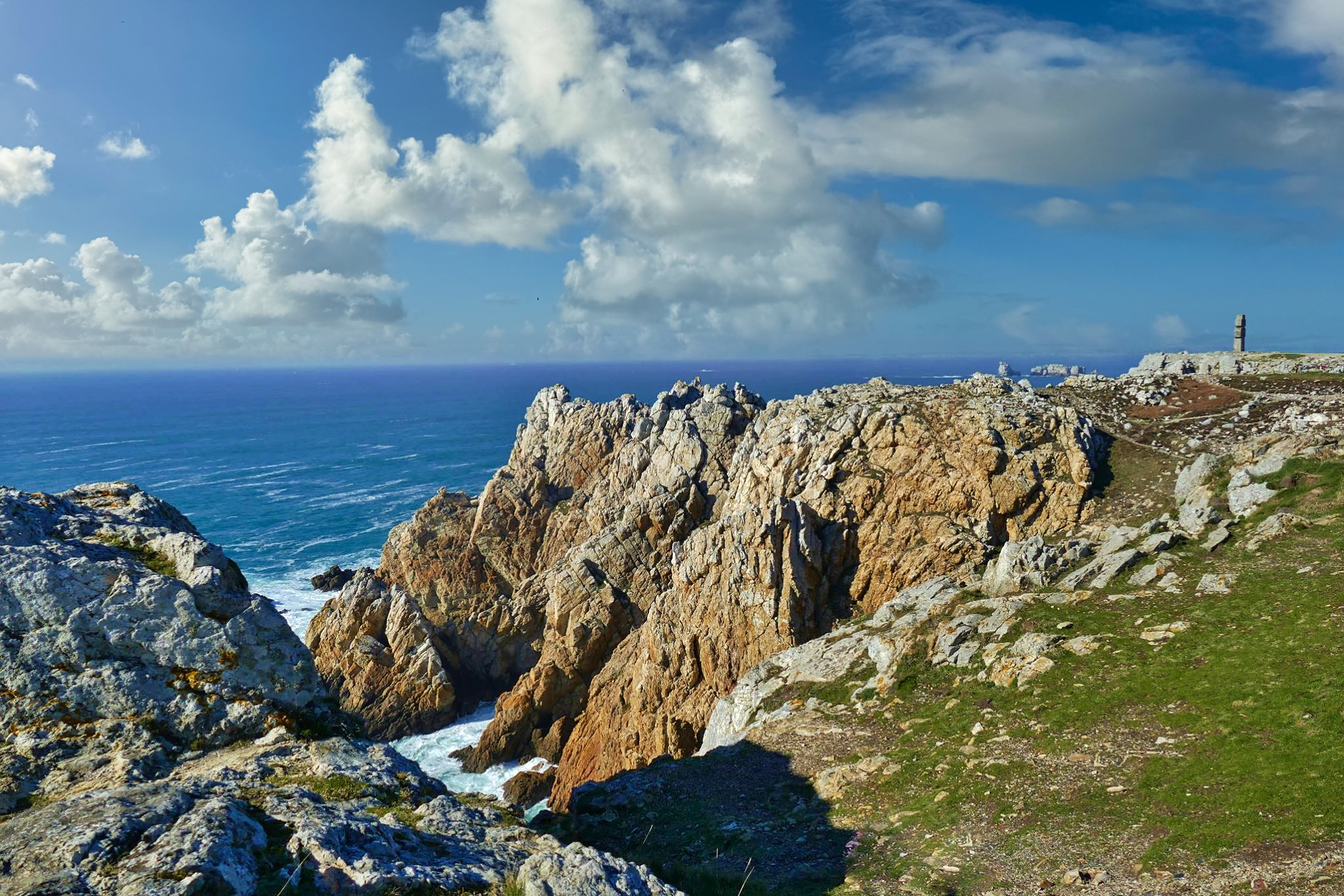 Crozon Halbinsel, Presqu'île de Crozon, Pointe de Pen-Hir, Lothringer Kreuz