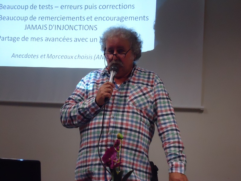 Guy Faverdin, conférencier