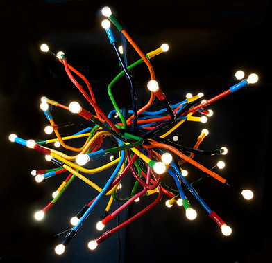 54 Arms Lamp_Resin_2009