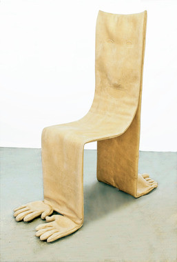 Grown chair_Coated with epoxy resin_2012