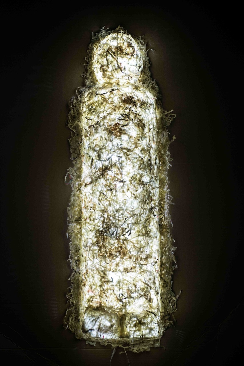 Ghost Lamp_Resin and paper_2013