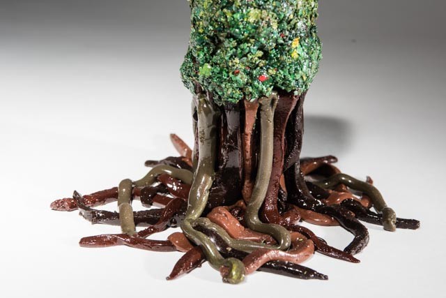 Albero Vaso Piccolo_Resina_2015