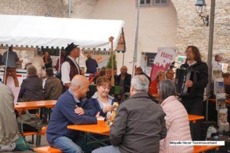 Typisch Harz Markt Harzgerode- Köstlickeiten kosten