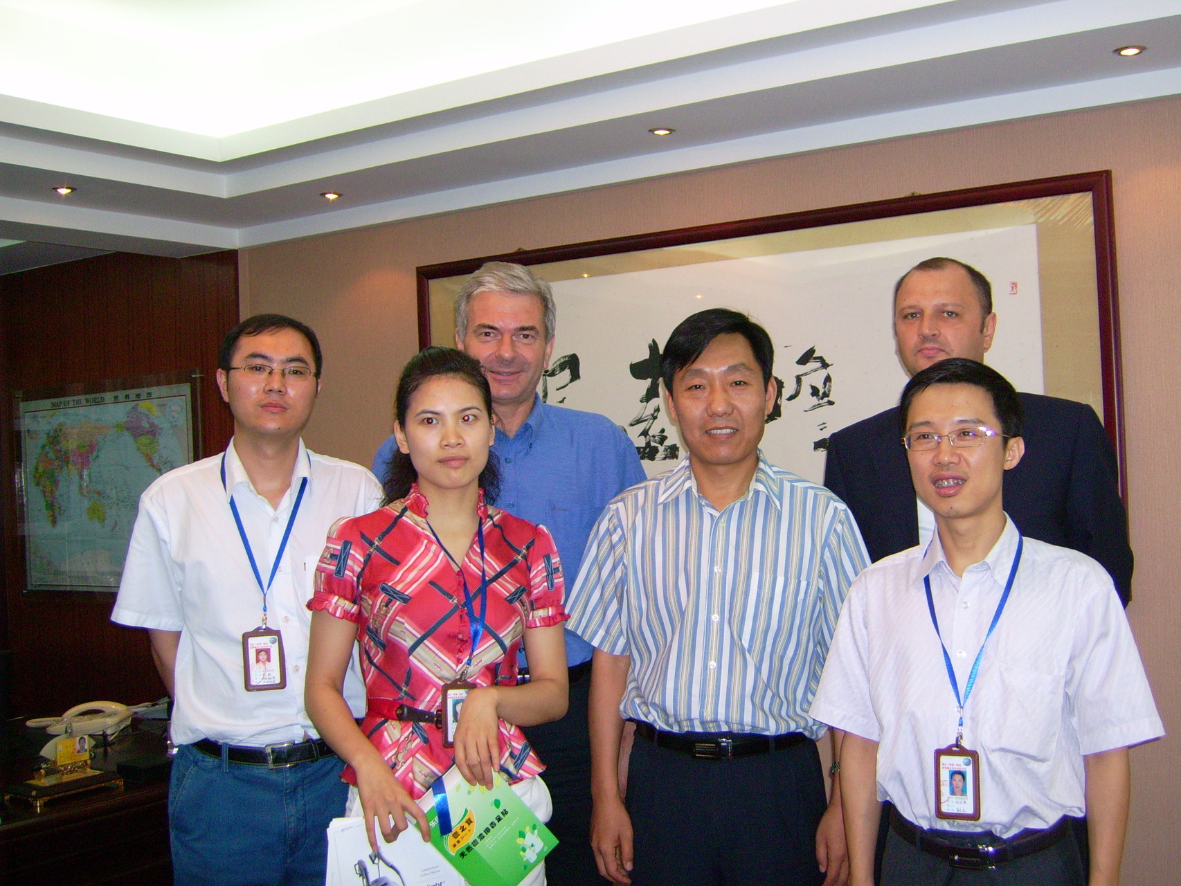 Mr. Marth visting China suppliers for Waste Incineration in Shen Zen, China