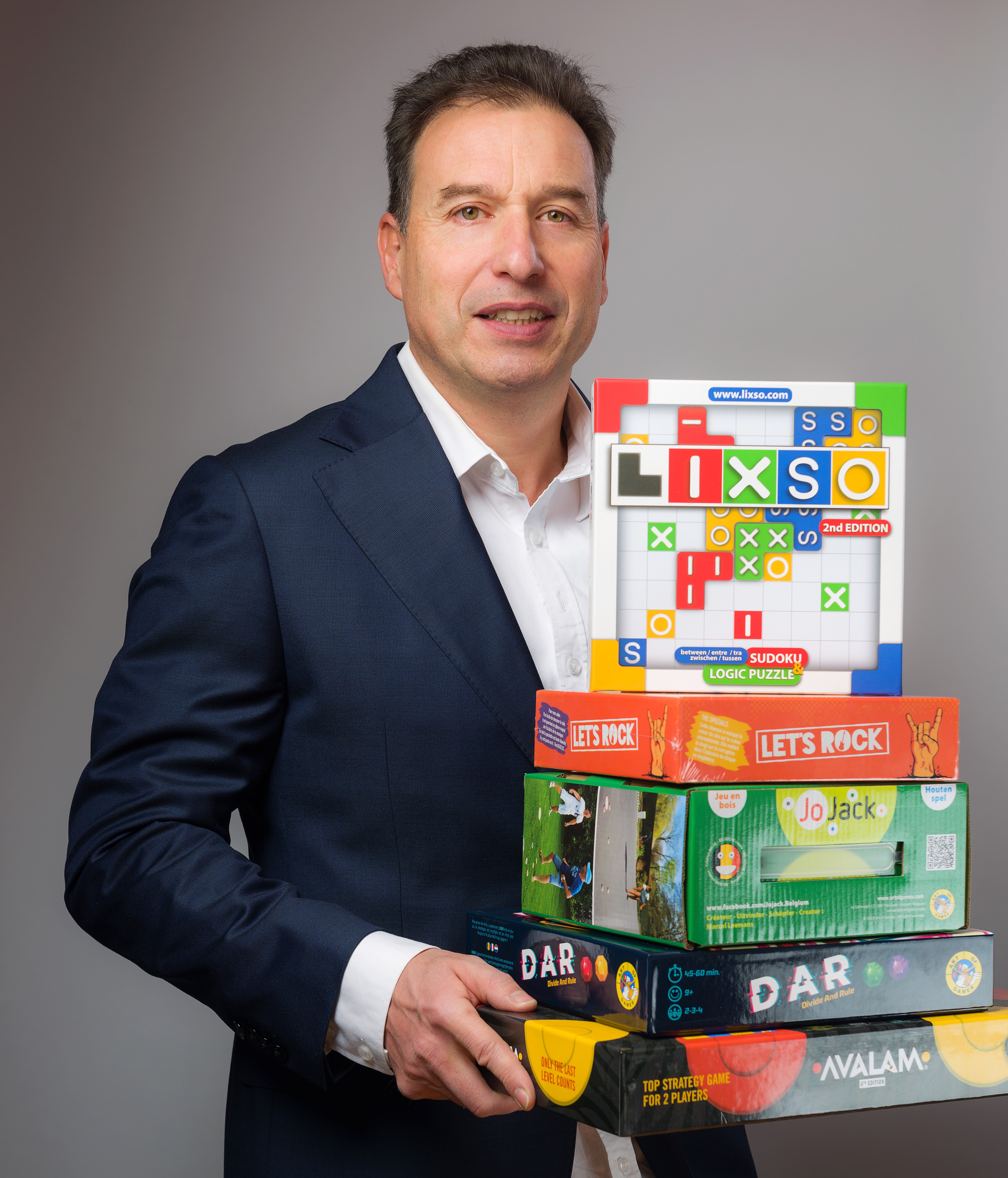 Vincent Sélenne, passionné de jeux depuis 1966