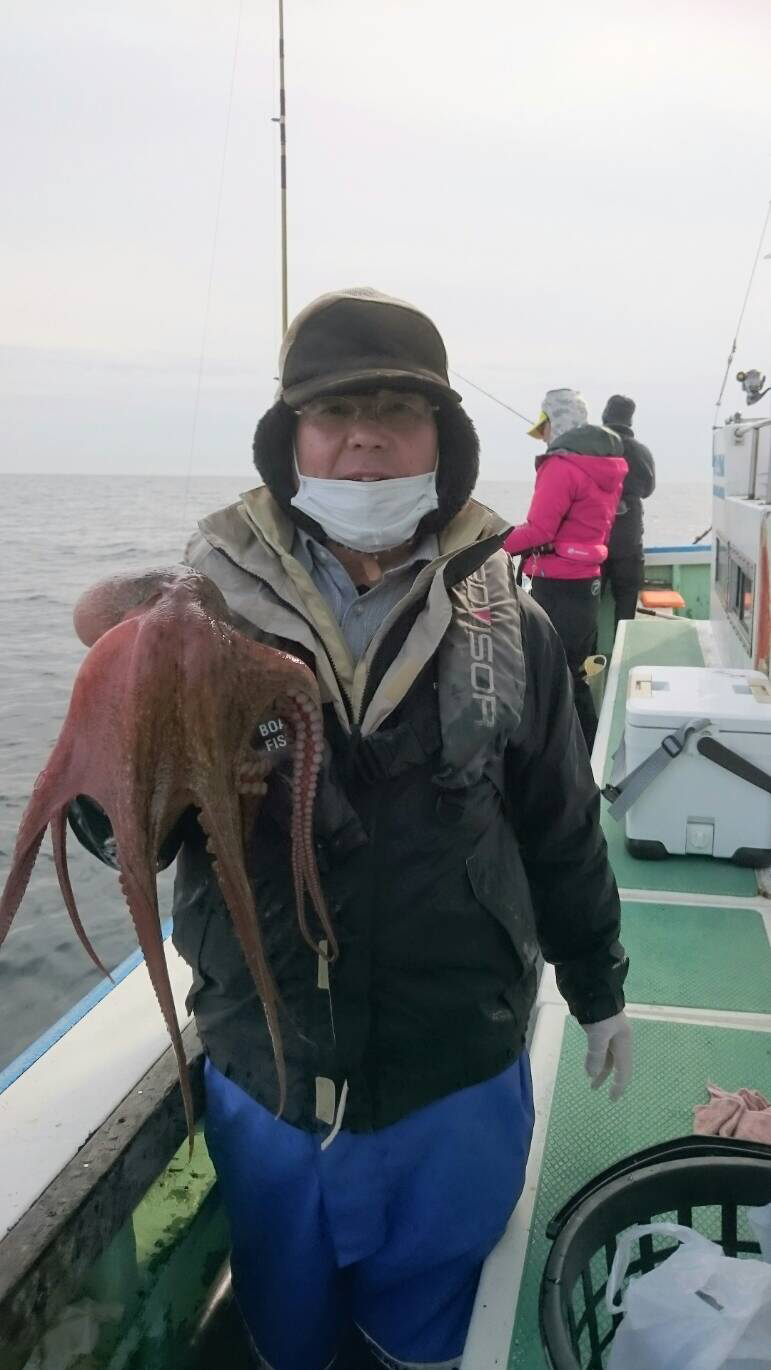 タコ釣り釣果 みなとや釣具店 宮城 塩釜