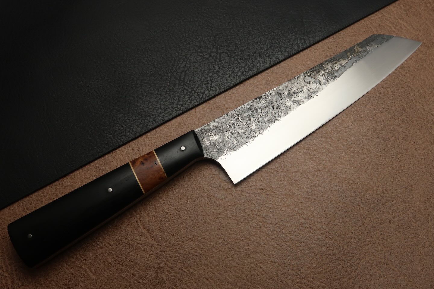 santoku forgé brut de forge couteau japonais 