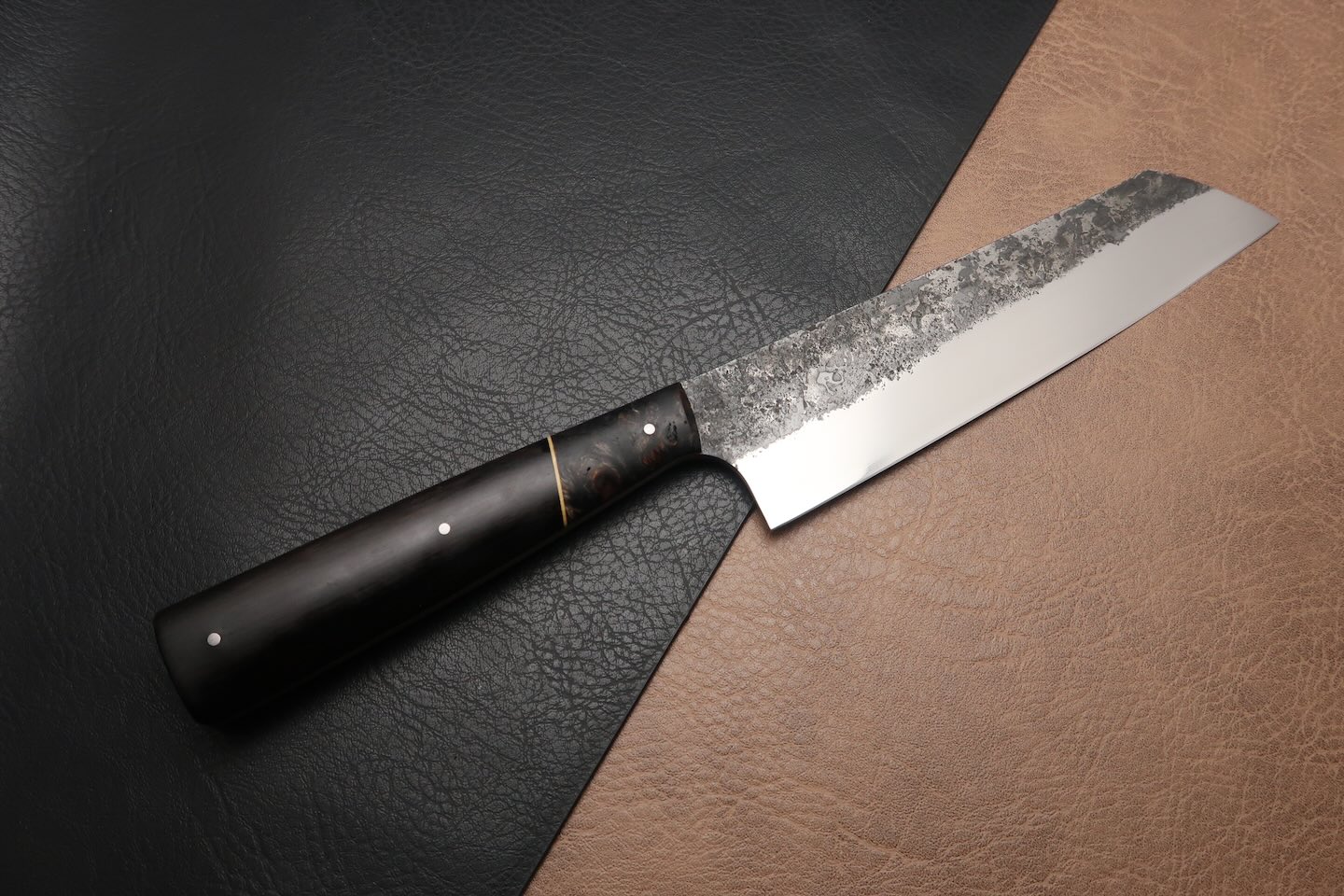 santoku forgé brut de forge couteau japonais 