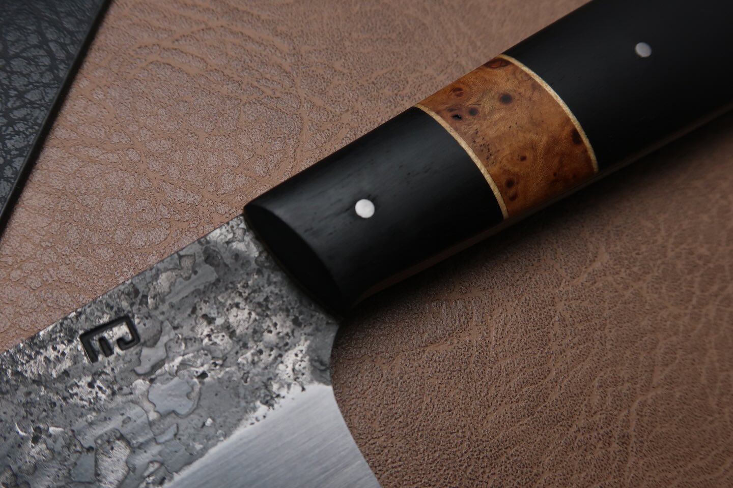santoku forgé brut de forge couteau japonais 