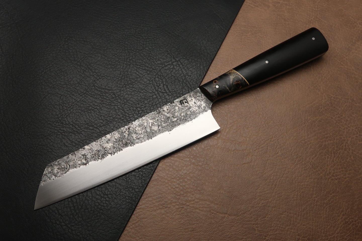 santoku forgé brut de forge couteau japonais 