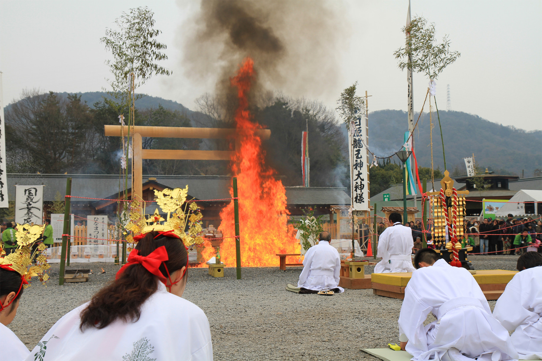 火 炎 龍 龍神総宮社