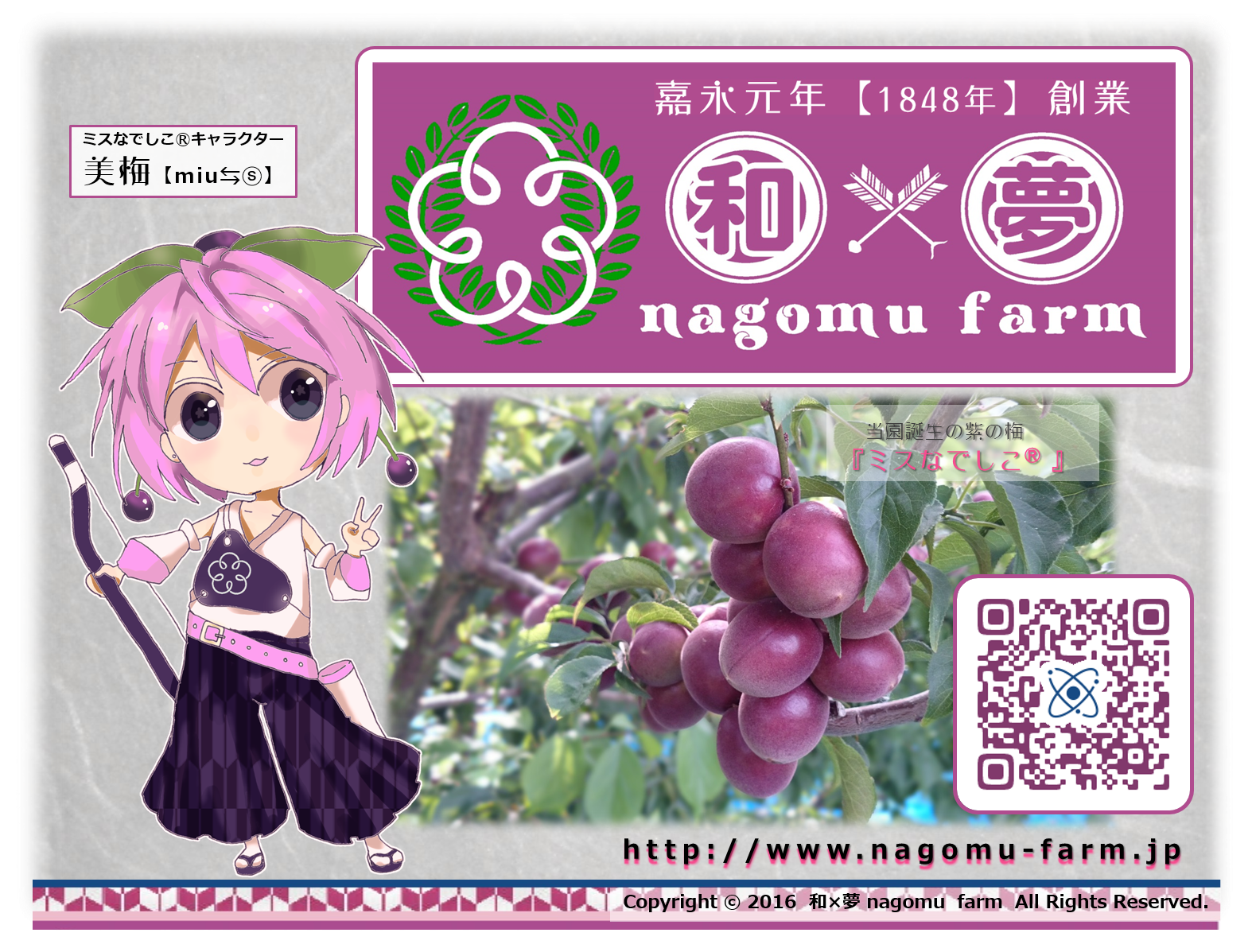 啓蟄 美梅 Miu S 2nd 制作中 和 夢 Nagomu Farm