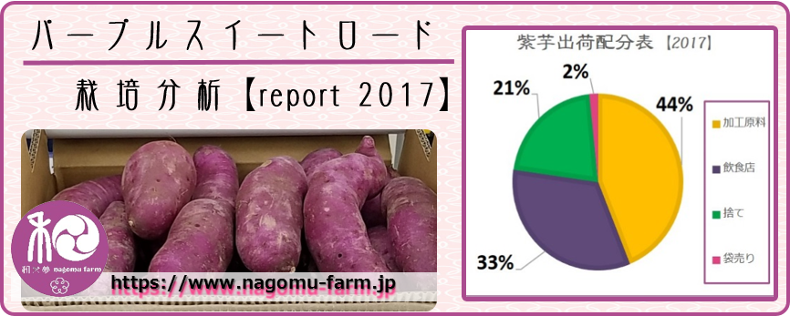冬至 紫芋栽培 17report 和 夢 Nagomu Farm 冬至 紫芋栽培 17report 和 夢 Nagomu Farm