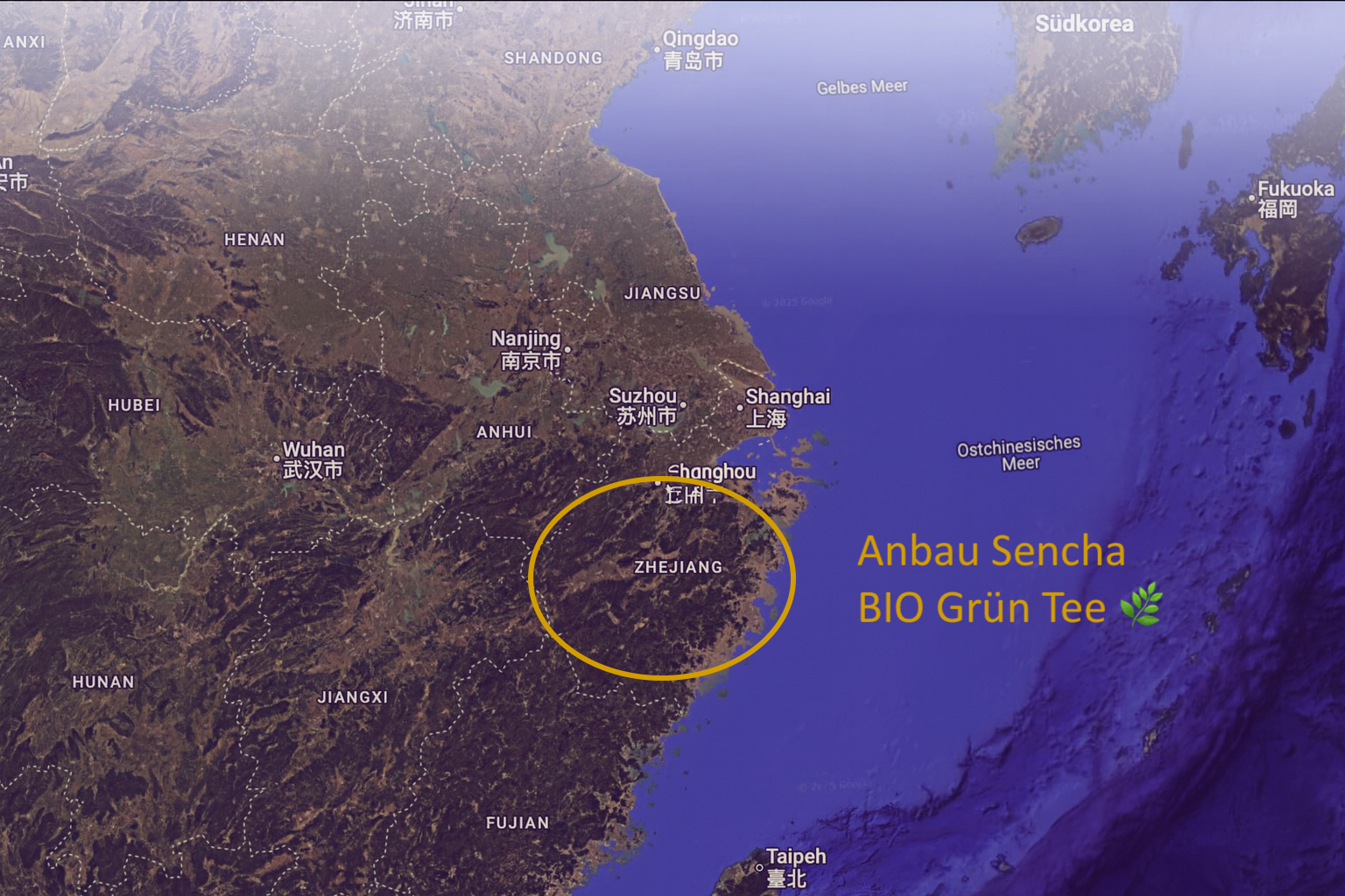 Anbau/Herkunft: Provinz Zhejiang (China)