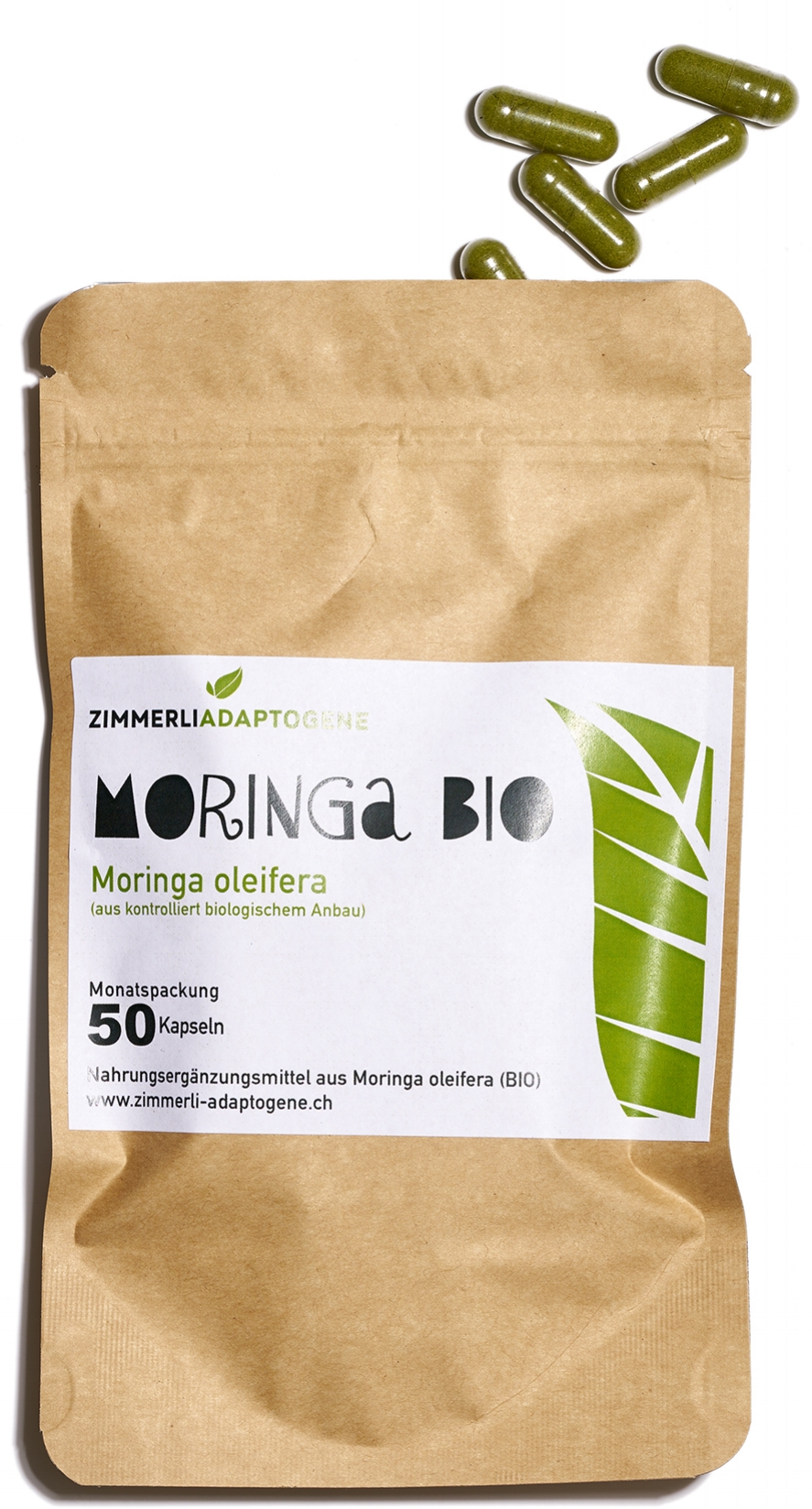 Moringa Olifeira in Karton Verpackung