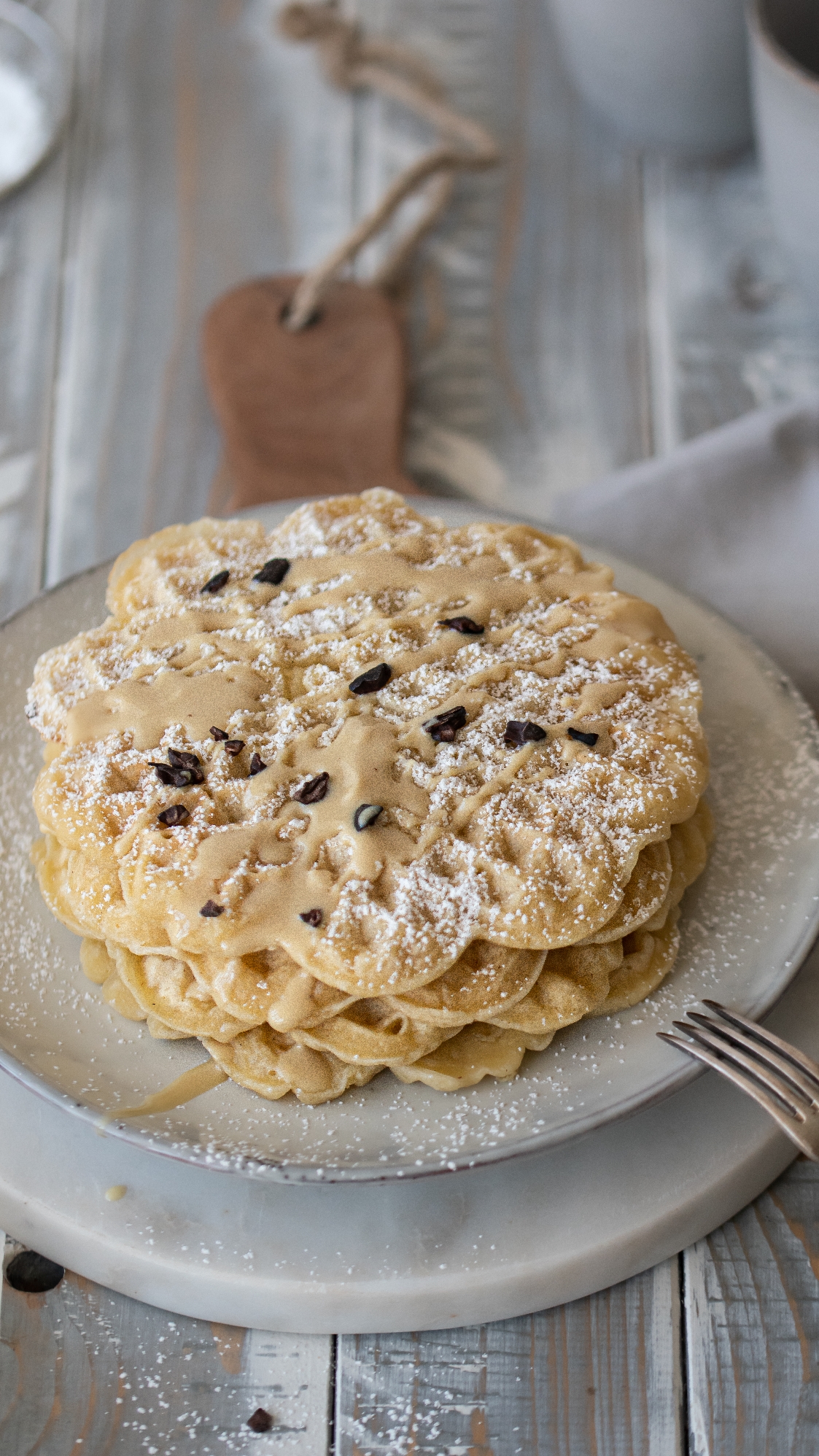 Apfel Waffeln - Gesunde und einfache Gerichte zum nachkochen