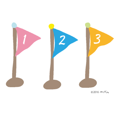 運動会の旗