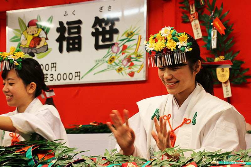 西宮神社の福娘①（十日えびす2016年）