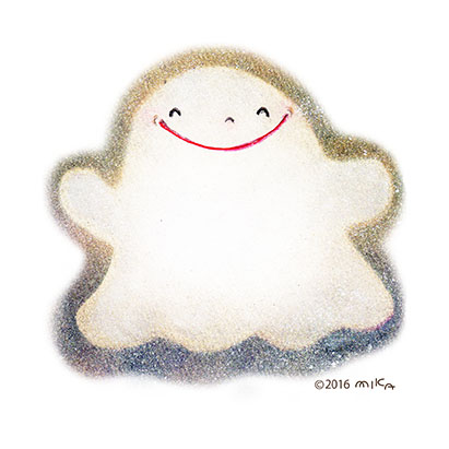 おばけちゃん（セピア）