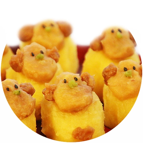 干支の栗きんとん