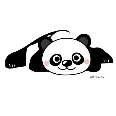 パンダのイラスト②