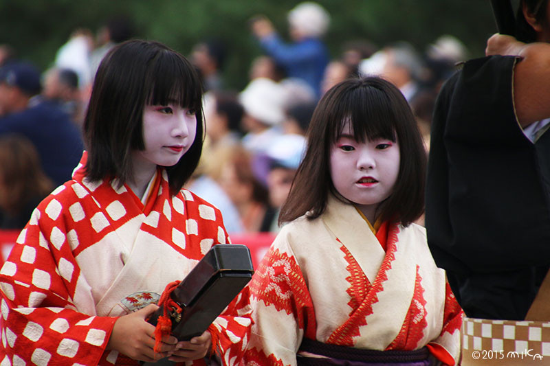 江戸時代婦人列 禿