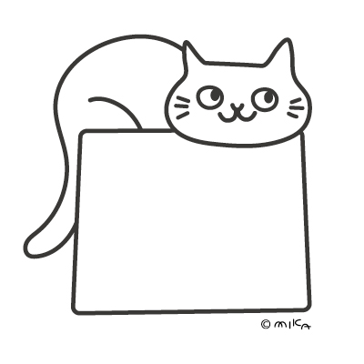 ねこの案内板②