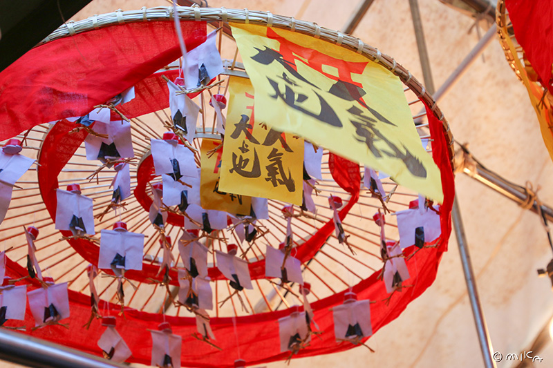 人気傘③（京都ゑびす神社の十日えびす）