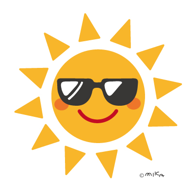 ン 大人気 新品 ノ 太陽・月・星・天気のイラスト（Weather illustration 