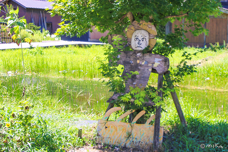 白川郷のかかし