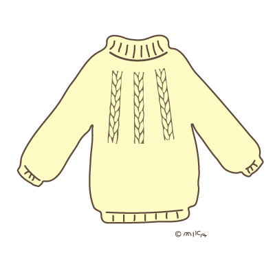 セーター（白）