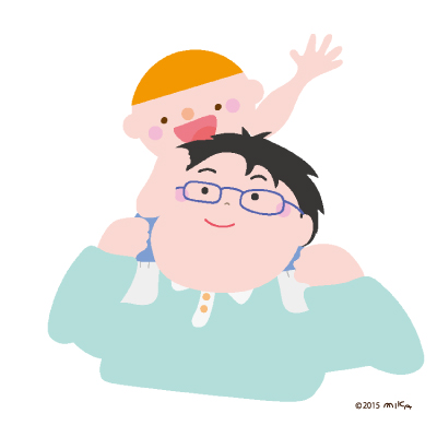 お父さんのかたぐるま