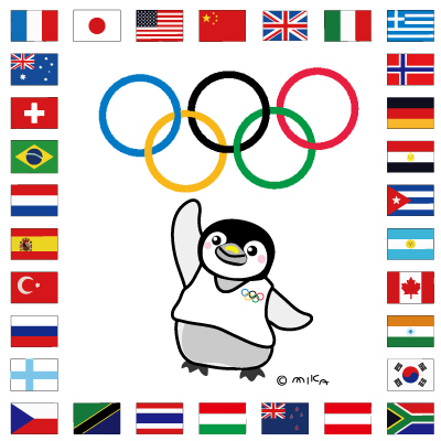 オリンピックのペンギン
