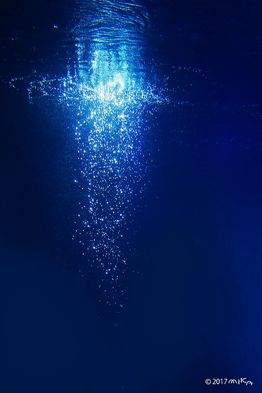 水中の気泡
