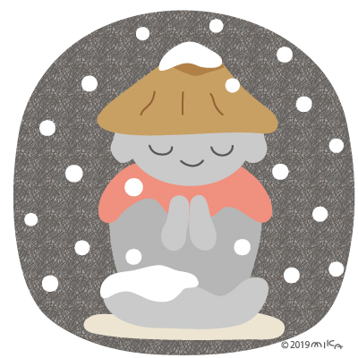 かさじぞうのイラスト