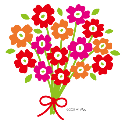 花束（白）