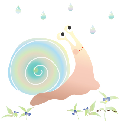 梅雨のイラスト